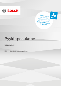 Käyttöohje Bosch WGG254AMSN Pesukone