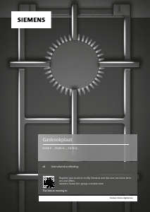 Handleiding Siemens EG6B5PB90NB Kookplaat