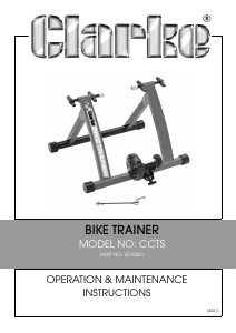 Handleiding Clarke CCT S Ergotrainer