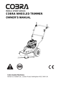 Manual Cobra WT60SP Grass Trimmer