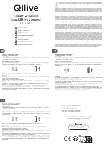 Manual Qilive Q.3347 Tastatură