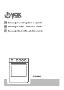 Priročnik Vox GHB6220W Obseg