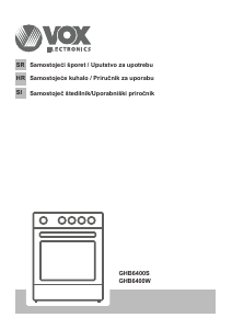 Priručnik Vox GHB6400W Raspon