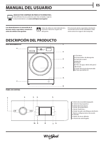 Handleiding Whirlpool FFWDB 864489 BV SPT Was-droog combinatie