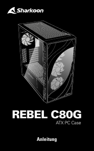 Handleiding Sharkoon Rebel C80G RGB PC behuizing