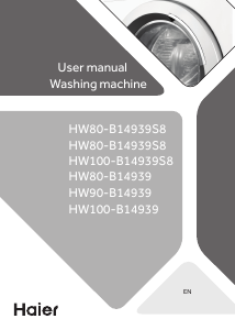 Manual Haier HW90-B16939S8 Washing Machine
