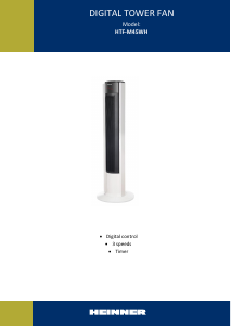 Manual Heinner HTF-M45WH Ventilator