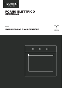 Manuale Hyundai OMHN-70V8 Forno