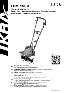 Handleiding Ikra FEM 1500 Cultivator