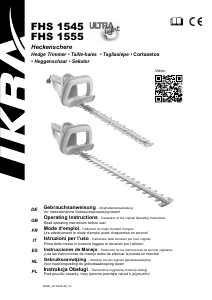 Manuale Ikra FHS 1555 Tagliasiepi