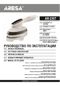 Manual Aresa AR-2307 Aparat de călcat cu abur