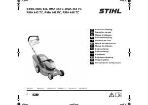 Εγχειρίδιο Stihl RMA 443 TC Μηχανή του γκαζόν