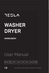 Εγχειρίδιο Tesla WW85460M Πλυντήριο-Στεγνωτήριο