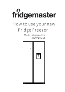 Manual Fridgemaster MS91520DEB Fridge-Freezer