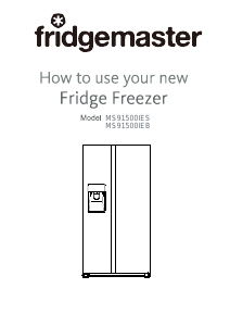 Manual Fridgemaster MS83430EB Fridge-Freezer