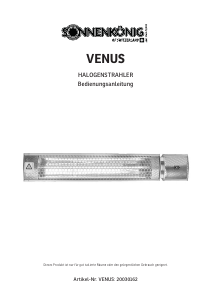 Manuale Sonnenkönig VENUS Riscaldamento esterno