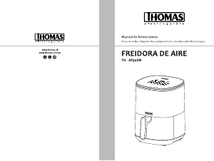 Manual de uso Thomas TH-AF30DN Freidora