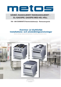 Käyttöohje Metos Diamante D74/10TCTGDX Liesi