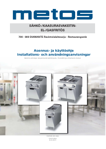 Käyttöohje Metos Diamante D9223/10FRG Friteerauskeitin