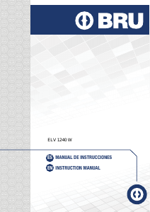 Manual de uso BRU ELV 1240 W Lavavajillas