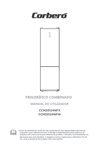 Manual Corberó CCM20124NFX Frigorífico combinado
