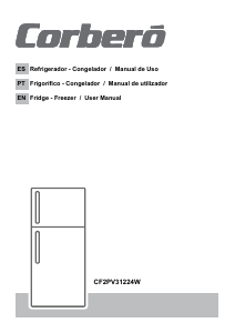 Manual Corberó CF2PV31224W Frigorífico combinado