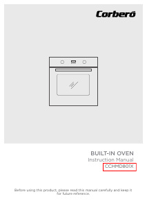 Handleiding Corberó CCHMD801X Oven