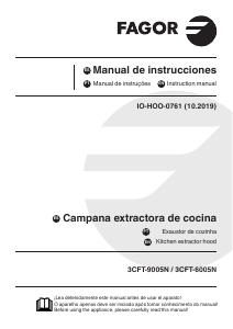Handleiding Fagor 3CFT-9005N Afzuigkap