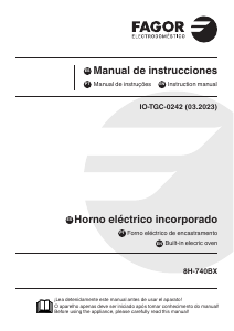 Handleiding Fagor 8H-740BX Oven