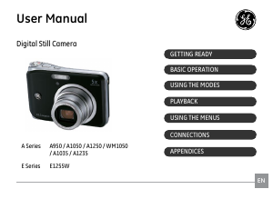 Manual GE A1035 Digital Camera