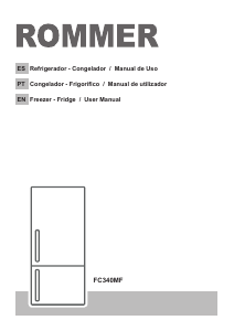 Manual Rommer FC 340 MF Frigorífico combinado