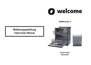 Bedienungsanleitung Welcome EGSP 1241V Geschirrspüler