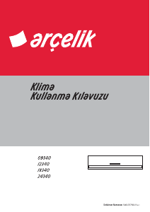 Kullanım kılavuzu Arçelik 24340 Prosmart Klima