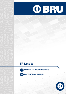 Manual de uso BRU EF 1355 W Refrigerador