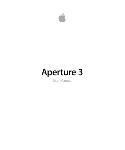 Manual Apple Aperture 3