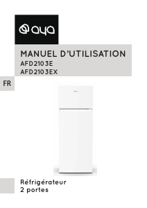 Manual AYA AFD2103E Fridge-Freezer