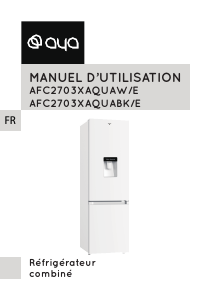 Manual AYA AFC2703XAQUAW/E Fridge-Freezer