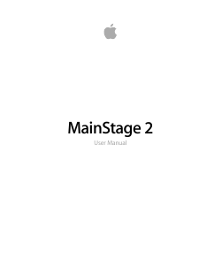 Manual Apple MainStage 2