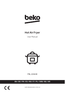 Manual BEKO FRL 2244 B Deep Fryer