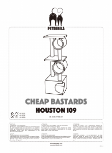 説明書 PetRebels Houston 109 キャットツリー