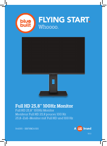 Manual BlueBuilt BBFHM24100 LCD Monitor