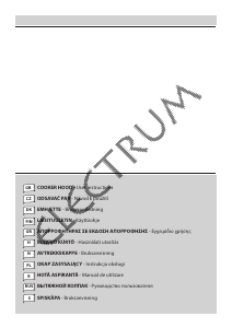 Käyttöohje Electrum IHRO93008PEX Liesituuletin