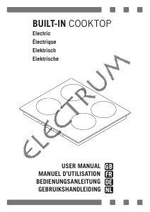 Mode d’emploi Electrum PS3021EX Table de cuisson