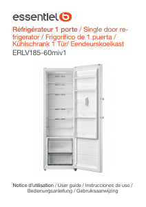 Bedienungsanleitung Essentiel B ERLV 185-60miv1 Kühlschrank