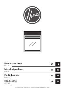 Mode d’emploi Hoover HOC5M0478INWF Four