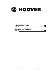 Manual Hoover HOC3U3178IN WIFI Oven
