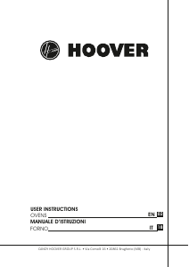 Manuale Hoover HOC3T7178B Forno