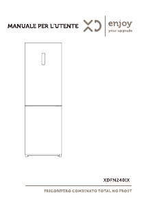 Manuale XD XDFN240IX Frigorifero-congelatore
