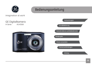 Bedienungsanleitung GE A1456W Digitalkamera