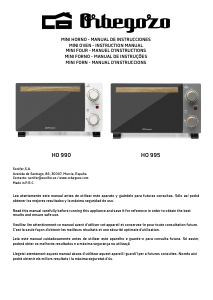 Manual de uso Orbegozo HO 995 Horno